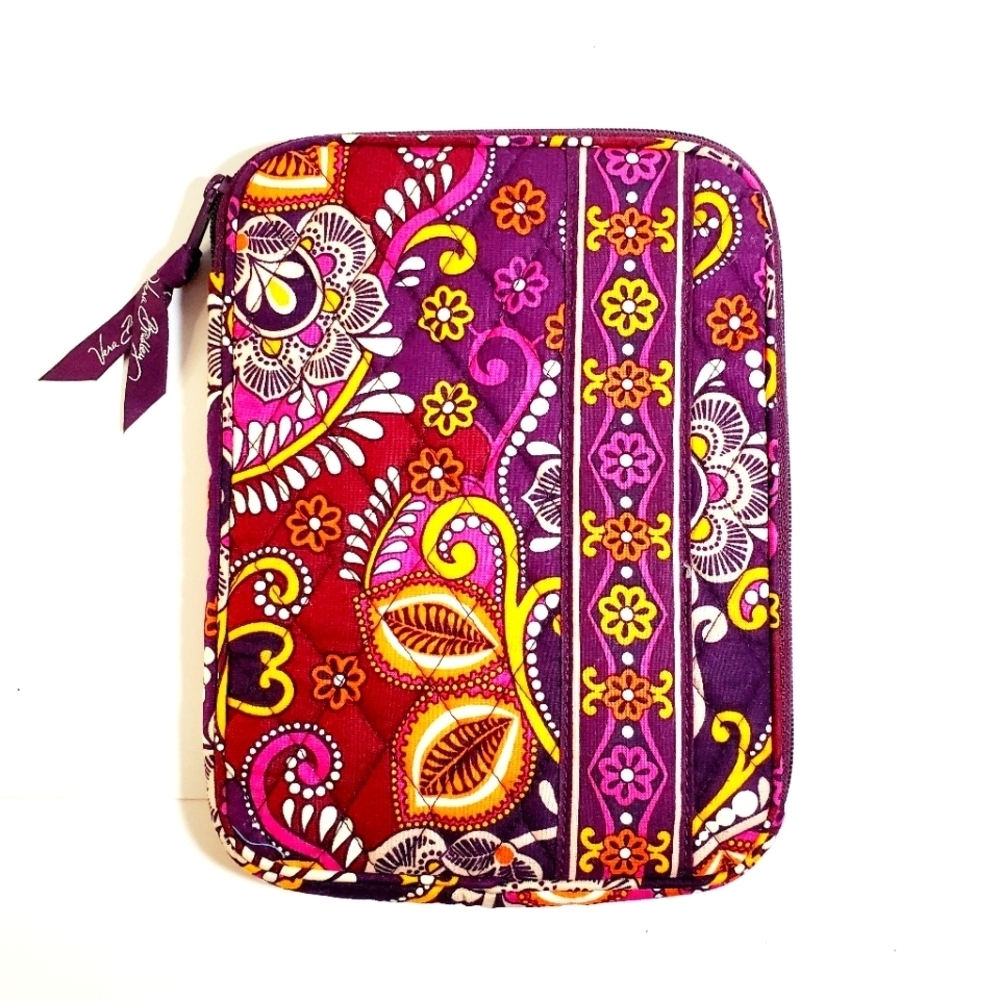 VERA BRADLEY Protective device case "Safari Sunset" for tablets, ipads, etc NWOT